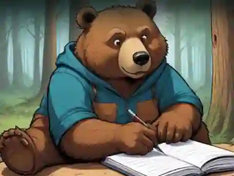 Lojë Smart Writer Bear Rescue në internet