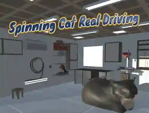 Lojë Spinning Cat Real Driving në internet
