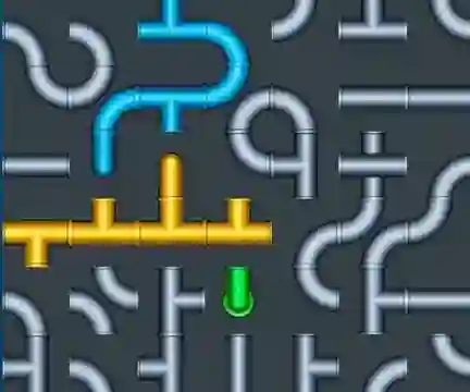 Lojë Connect The Pipes Water Puzzle në internet