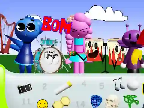 Lojë JamYourTunez! në internet