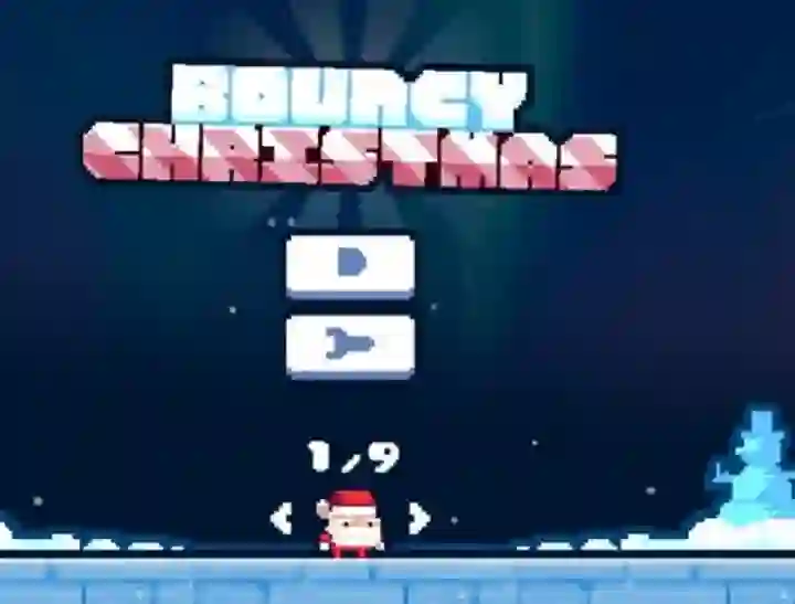 Lojë Bouncy Christmas në internet