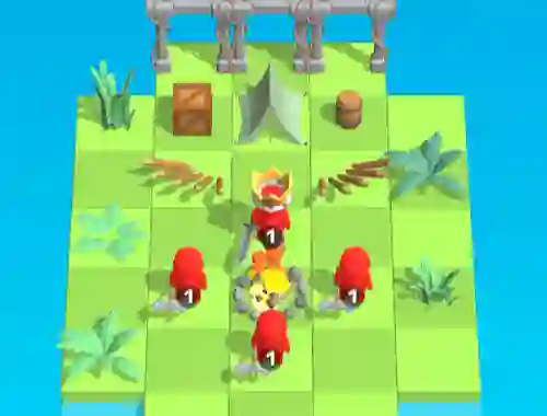 Lojë Castle Wars Cell Battle në internet