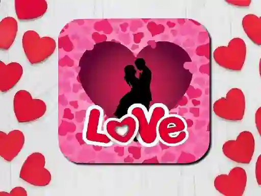 Lojë Valentines Hidden Harts në internet
