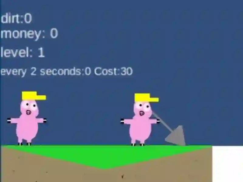 Lojë Pig Dirt Worker në internet