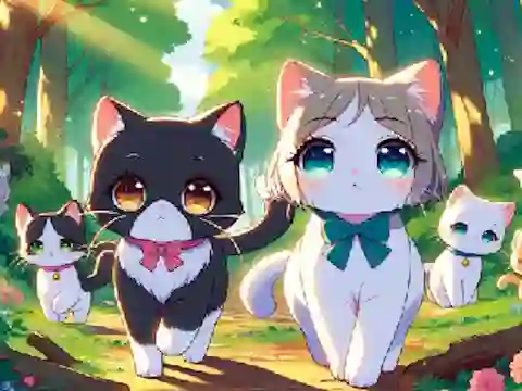 Lojë Adventure of Kittens në internet