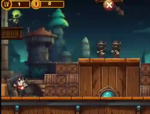 Lojë Zombie Knockdown në internet