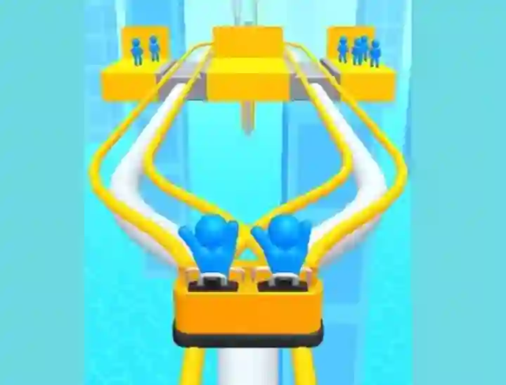 Lojë Runner Coaster Race në internet