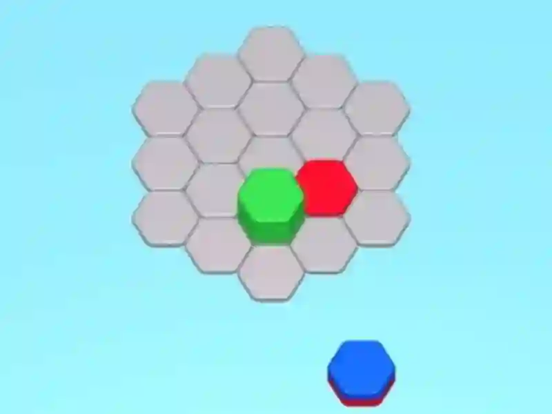 Lojë Hexa Stack Sort në internet