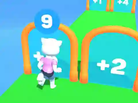Lojë Cat Angela Running në internet