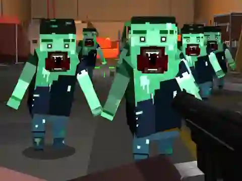 Lojë Blocky Hunter në internet