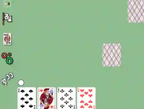 Lojë Mau-mau - 101 Card Duel në internet
