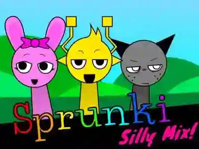 Lojë Silly Sprunki në internet