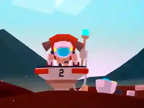 Lojë Mars Jump në internet