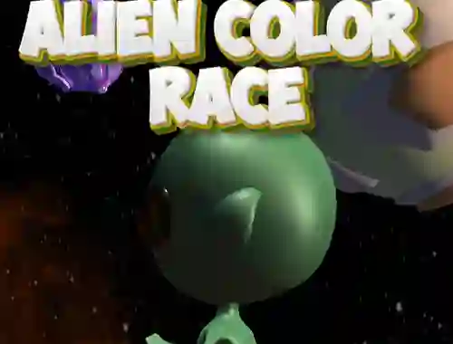 Lojë Alien Color Race në internet