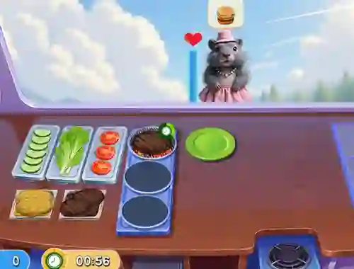 Lojë Marmot Diner Dash në internet