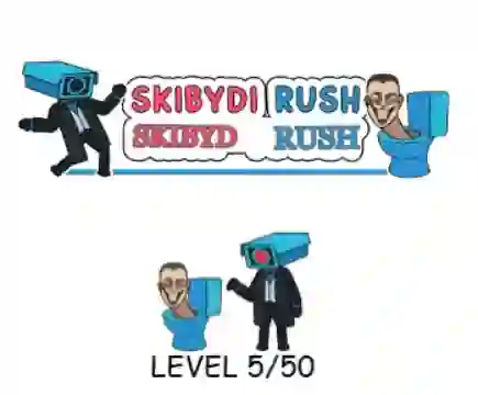 Lojë Skibydi Rush në internet