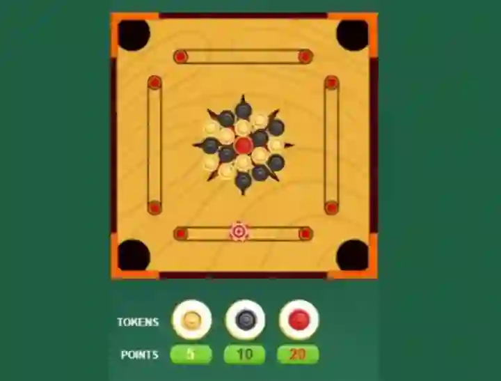 Lojë Carrom Masters në internet
