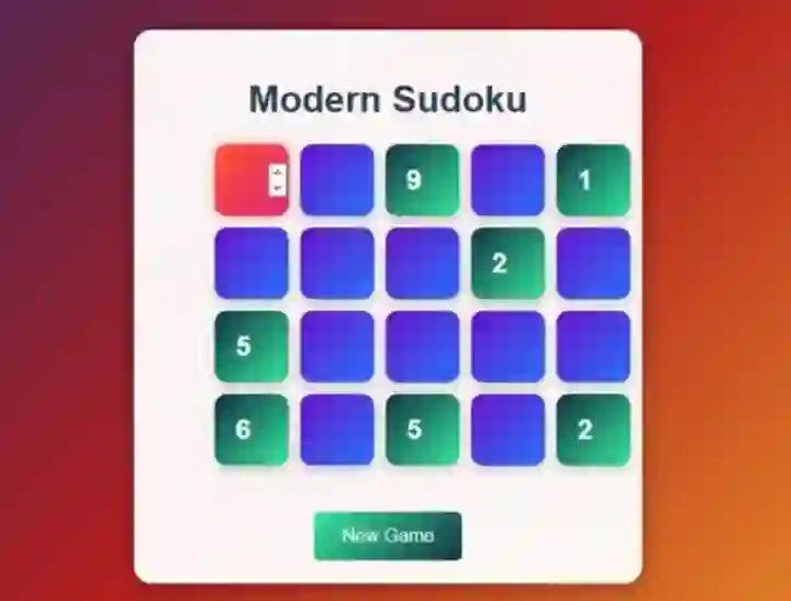 Lojë Modern Sudoku në internet