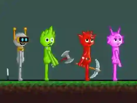 Lojë Sprunki Sandbox: Ragdoll Playground Mode në internet