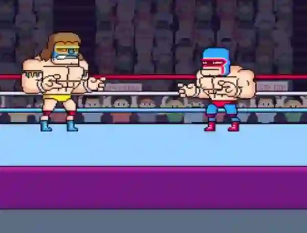 Lojë Rowdy City Wrestling në internet