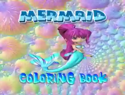 Lojë Mermaid Coloring Book në internet