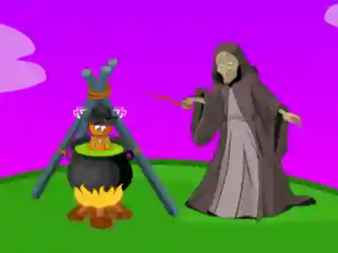 Lojë Saving A Boy From A Witch në internet