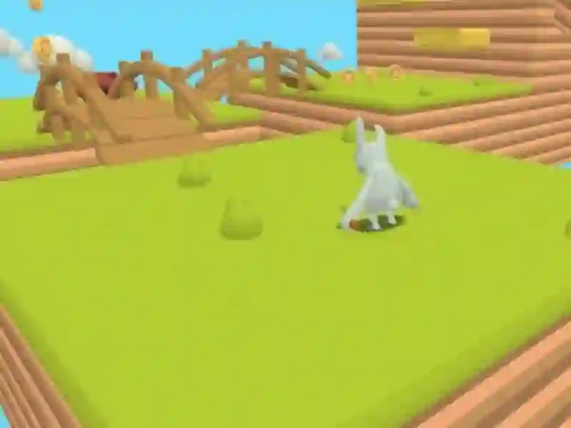 Lojë Bunny Coin Hop në internet