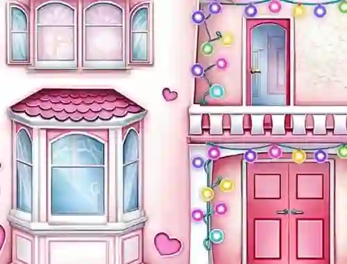 Lojë Doll House Design në internet