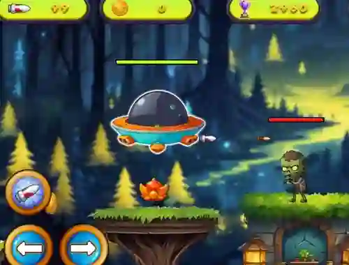Lojë Nebula Strikers në internet