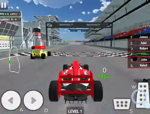 Lojë Formula Car Racing në internet