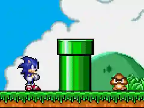 Lojë Sonic Jam 6 në internet