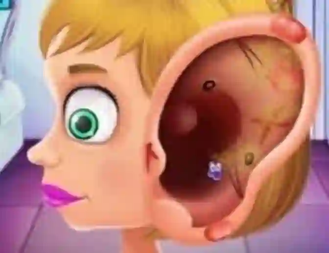 Lojë Children's Doctor Treating Ears në internet