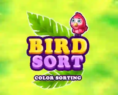 Lojë Bird Sort Color Sorting në internet