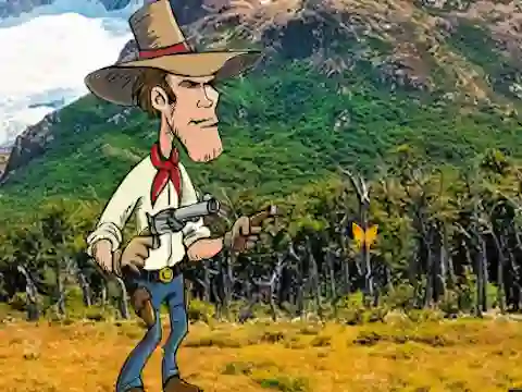 Lojë Cowboy Discovers Fortune Pot në internet