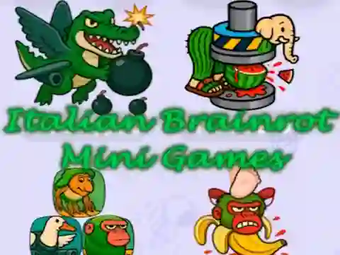 Lojë Italian Brainrot Mini Games në internet