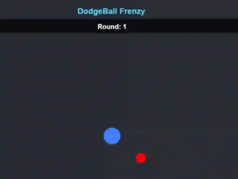 Lojë Dodgeball Frenzy në internet