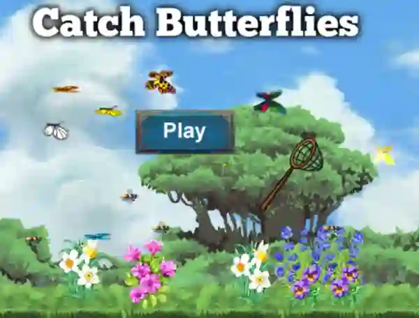 Lojë Catch Butterflies në internet