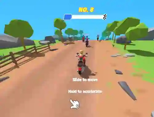 Lojë Moto Attack Bike Racing në internet
