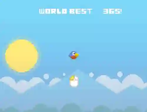 Lojë Flappy Flight në internet