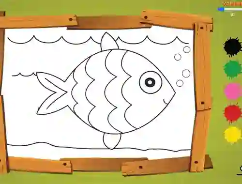 Lojë Kids Colour Game në internet