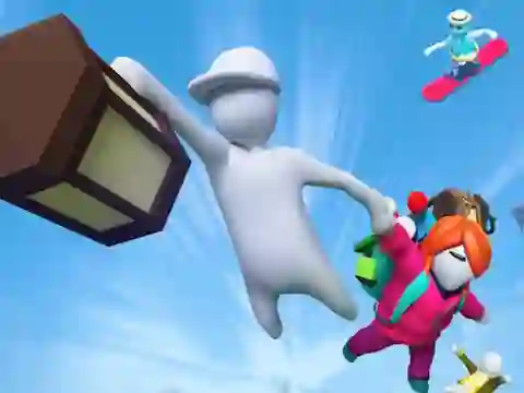Lojë Fall Flat Battle në internet