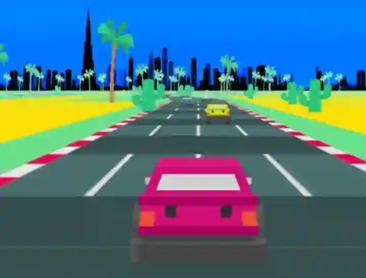 Lojë Dubai Race në internet
