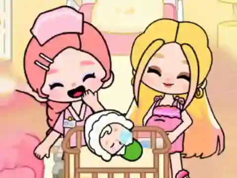 Lojë Jigsaw Puzzle: Aha World Newborn & Pregnant në internet
