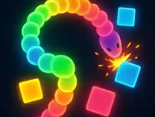 Lojë Snake Frenzy Color Clash në internet