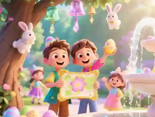 Lojë Find The Differences: Easter Egg Hunt në internet
