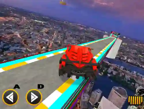 Lojë Mega Ramps Car Racing Games 3d në internet