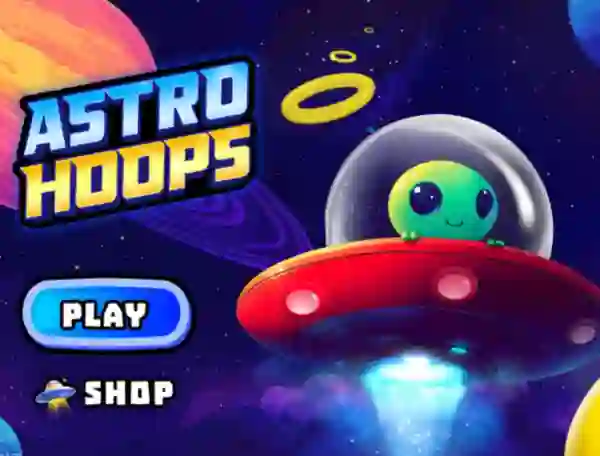 Lojë Astro Hoops në internet