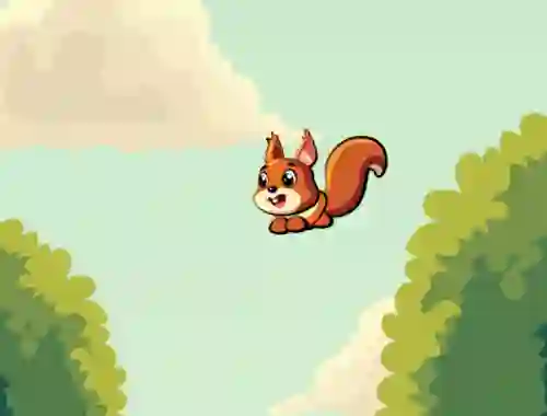 Lojë Flying Squirrel në internet