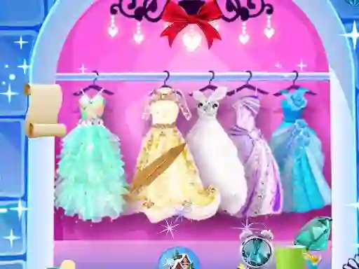 Lojë Frozen Princess: Hidden Objects në internet