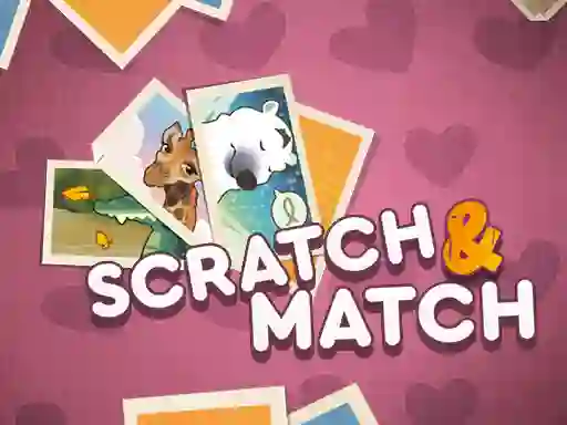 Lojë Scratch & Match në internet
